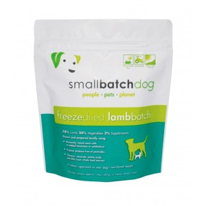 Small Batch Freeze Dried Lamb Sliders Dog Food 14oz